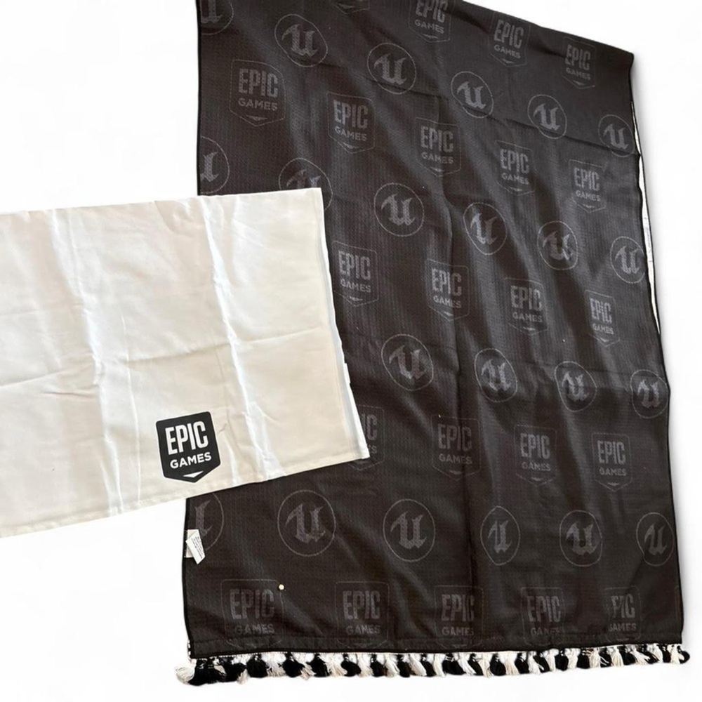 Epic Games Employee Exclusive Blanket + Towel Bundle Unreal Logo